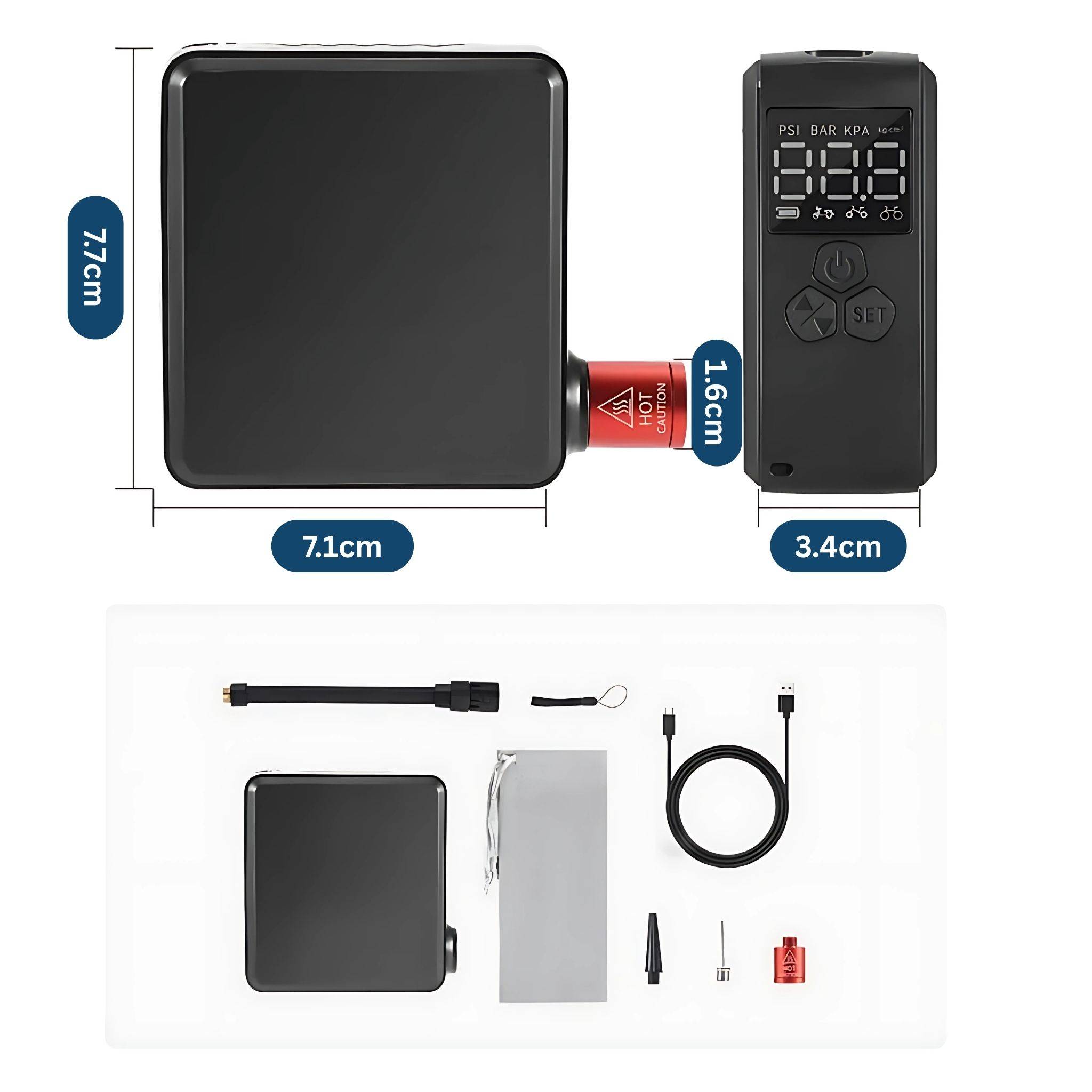 Electric Mini Pump – Compact, Powerful & Ready to Use Instantly