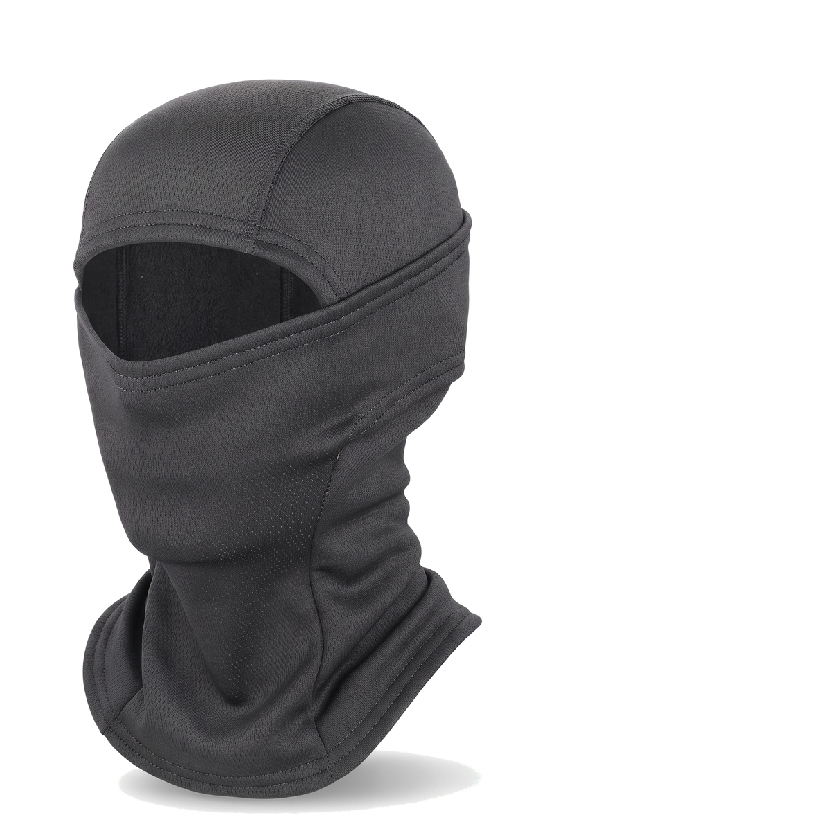 Polar-Fleece Sturmhaube Tiefschwarz