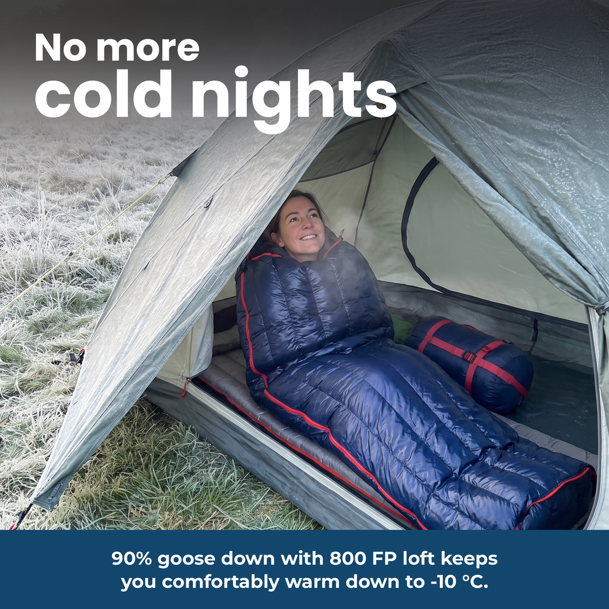 ThermoComfort Sleeping Bag – No more cold nights