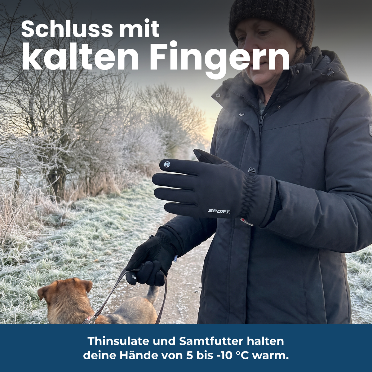 ThermoSmart Handschuhe – Schluss mit kalten Fingern