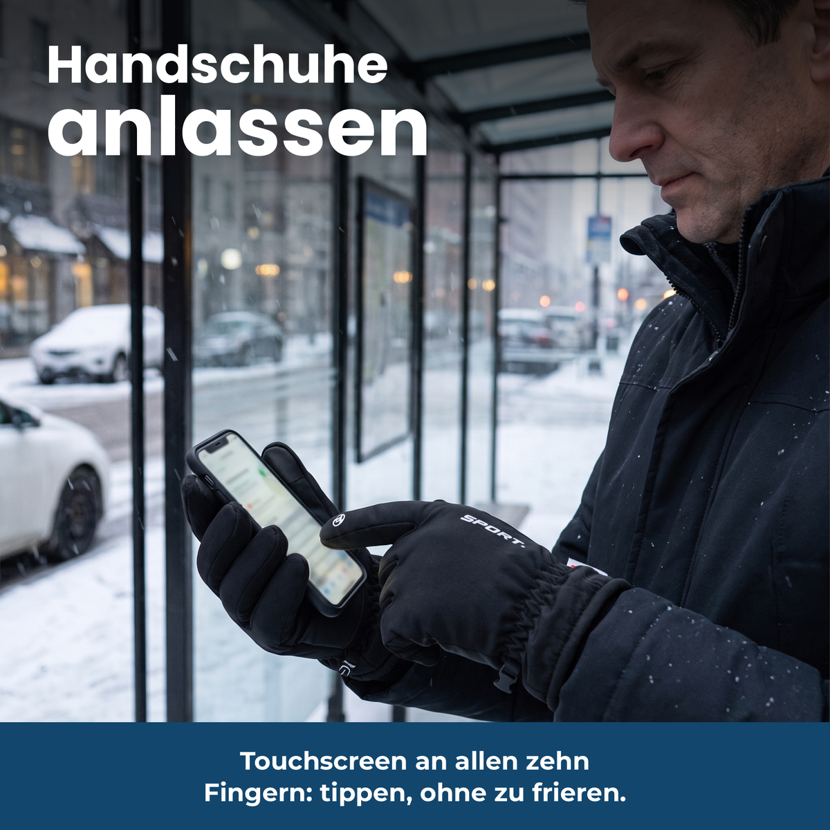 ThermoSmart Handschuhe – Handschuhe anlassen