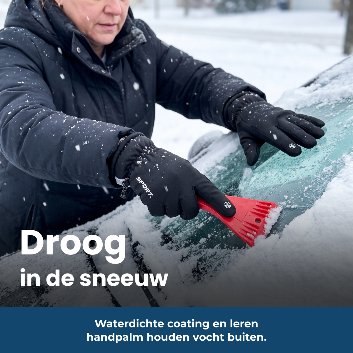 ThermoSmart Handschoenen – Droog in de sneeuw