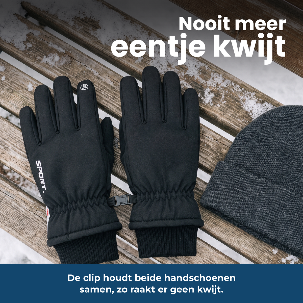 ThermoSmart Handschoenen – Nooit meer eentje kwijt