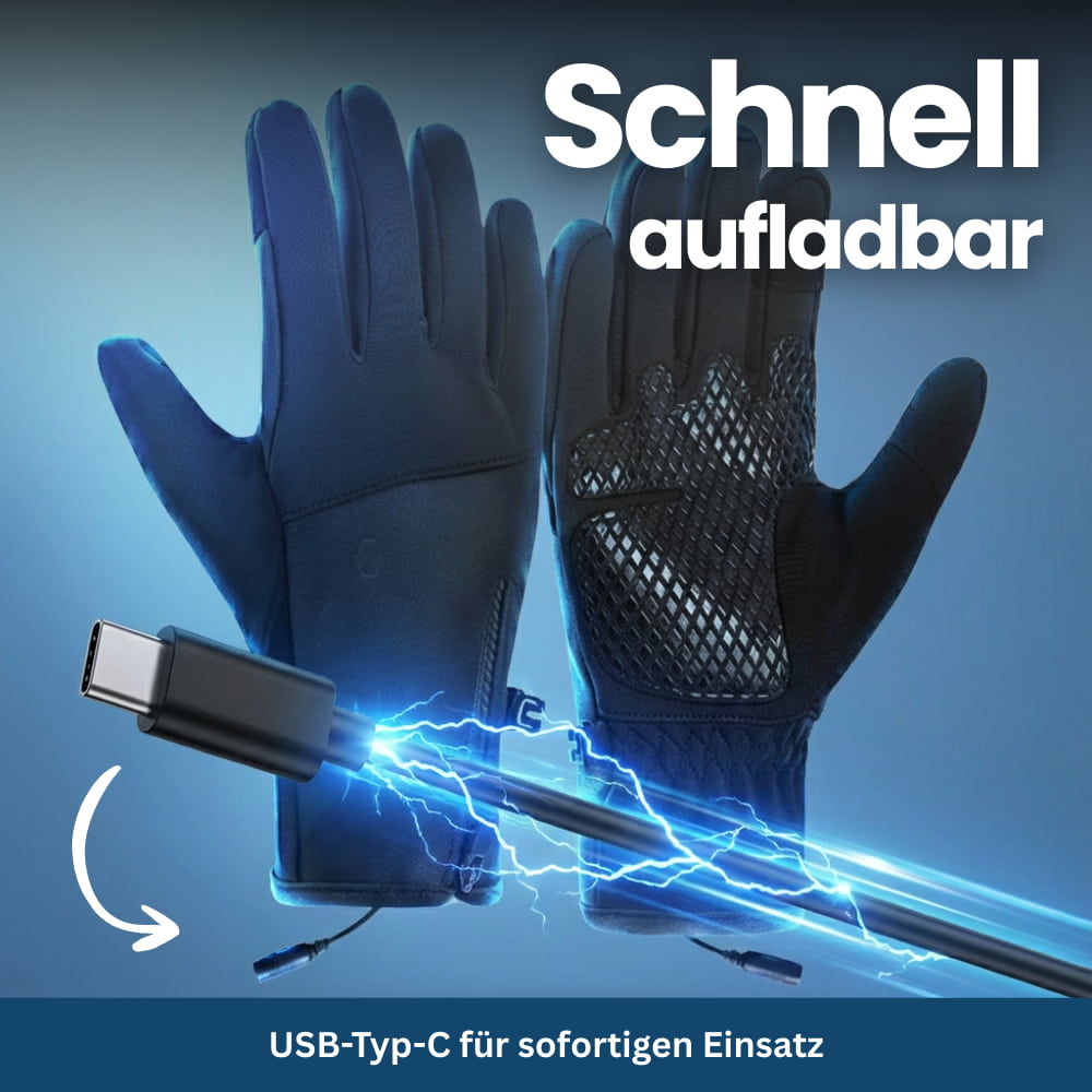 ThermoHeat Gloves with 3 Heating Levels