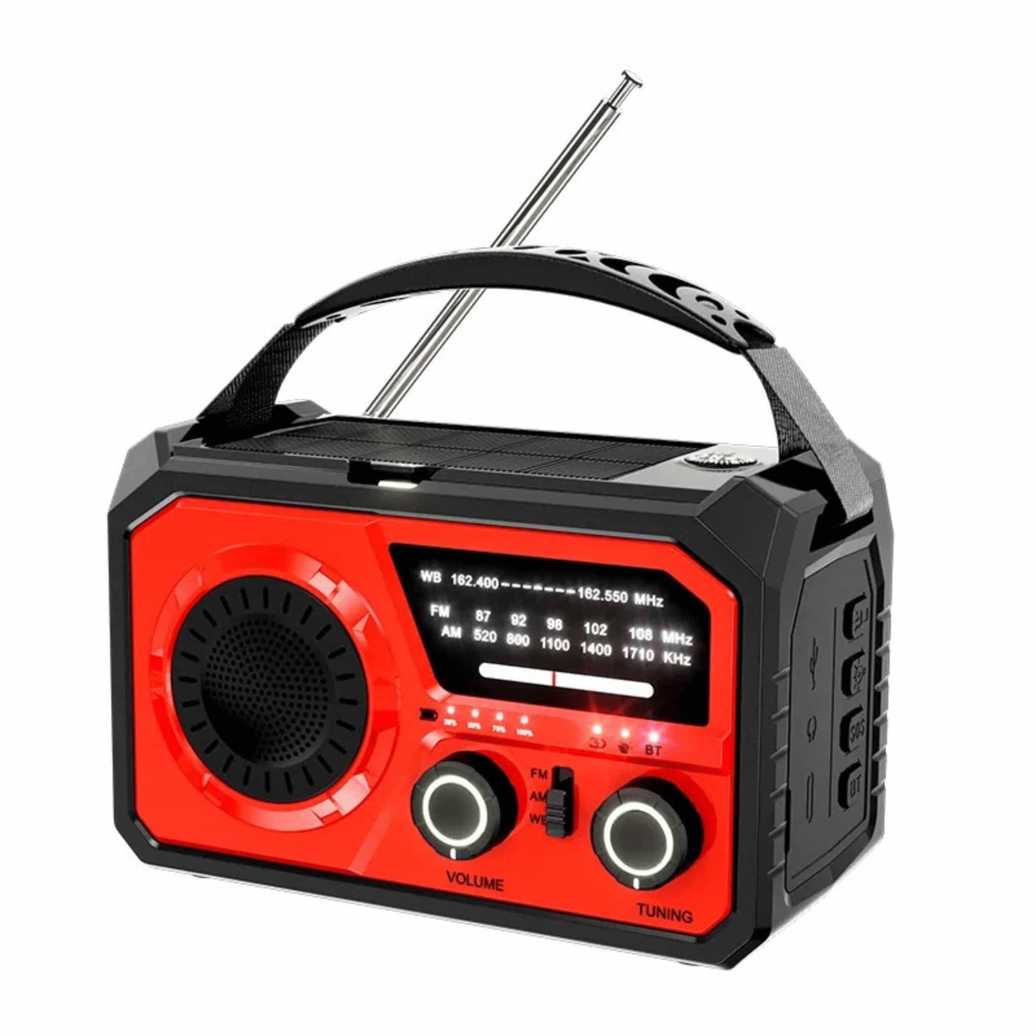 Survivor Max – Multi-Function Radio with Solar, SOS & Power Bank