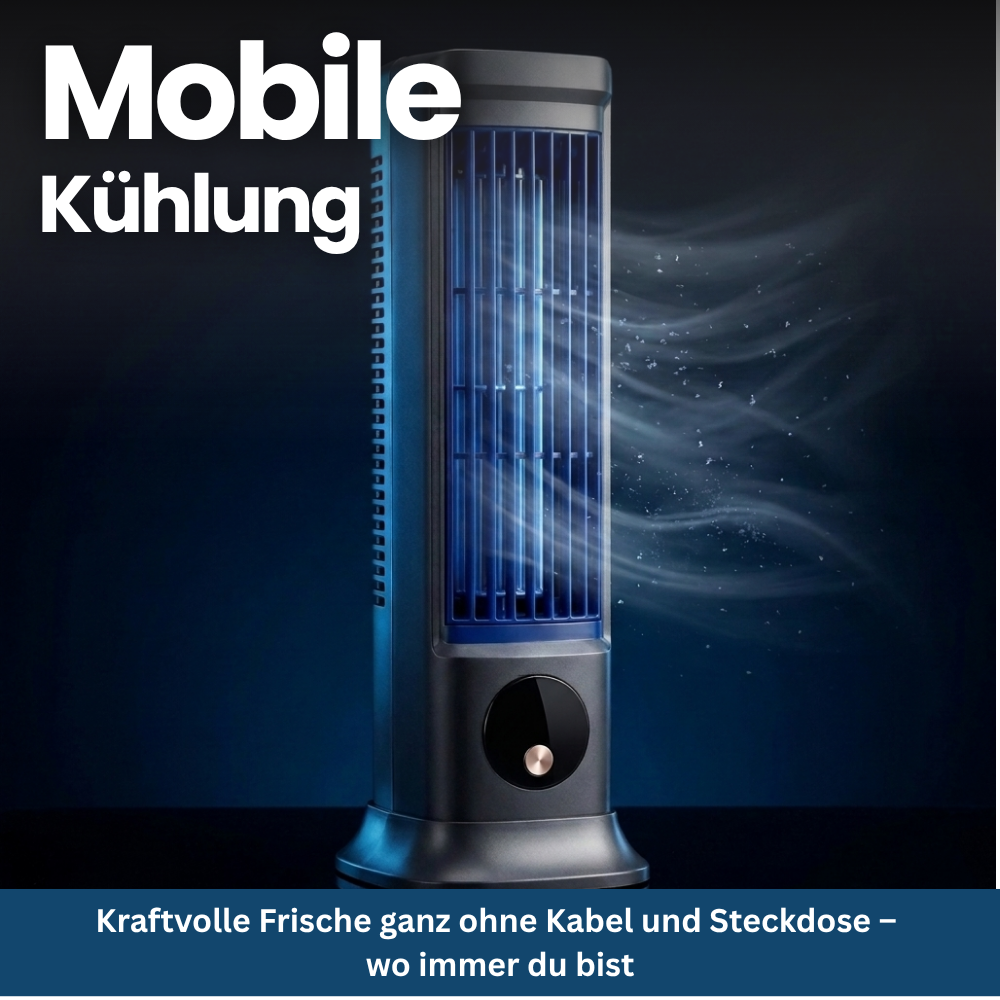 Portable air conditioner with 3 speeds