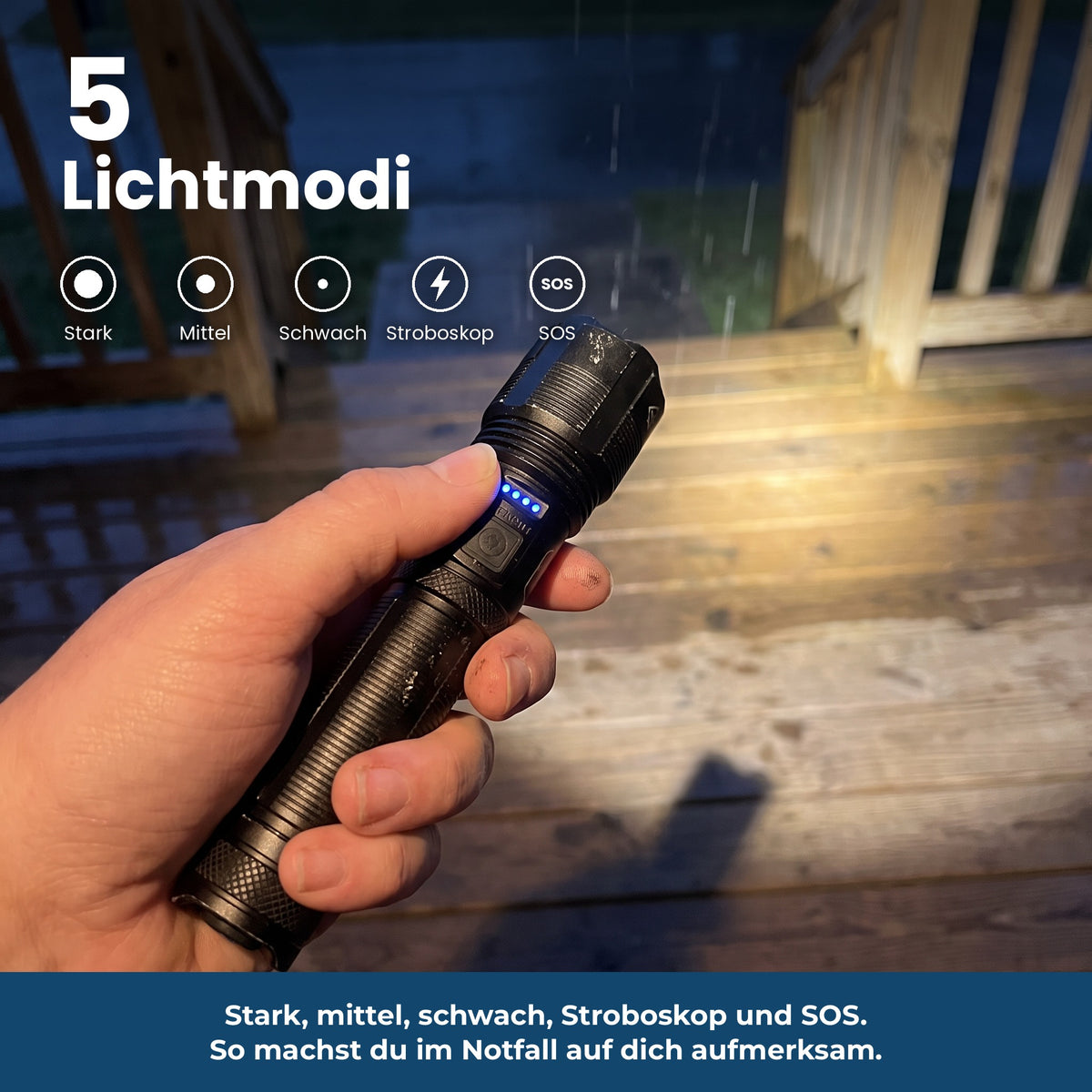5 Lichtmodi