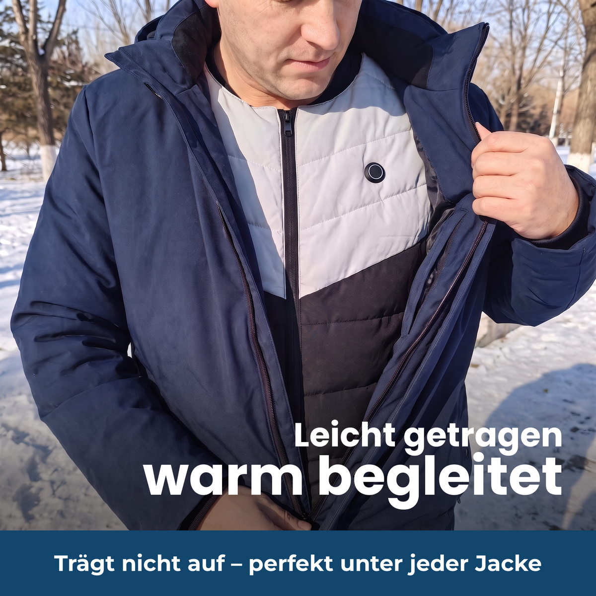 ThermoCore Pro unter einer Jacke getragen