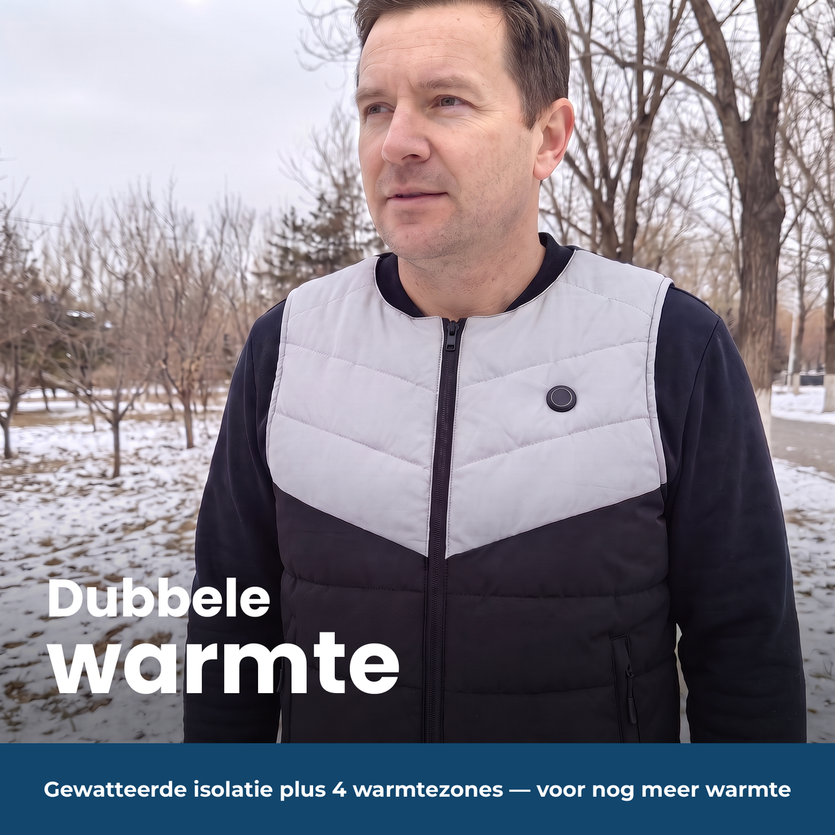 ThermoCore Pro dubbele warmte door gewatteerde isolatie en vier warmtezones